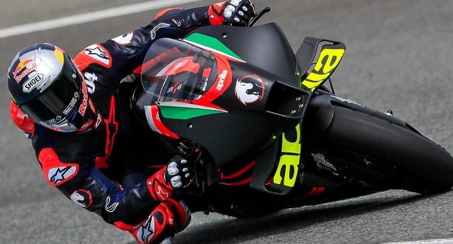 Begini Komentar Dovi Usai Tes Motor Aprilia RS-GP