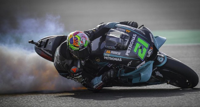 MotoGP Doha: M1 Morbidelli Berasap Lagi, Apa yang Terjadi?