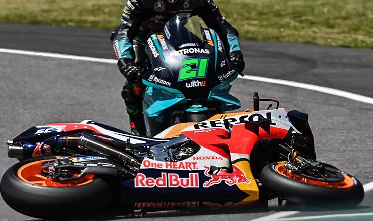 Kecelakaan Marquez Rugikan Morbidelli – NontonMotoGP