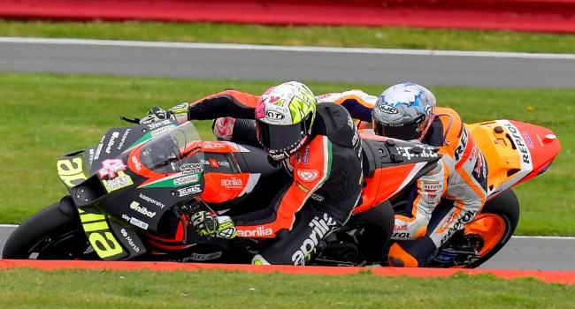 Sejarah! Pembalap KYT Raih Podium MotoGP Pertama Aprilia