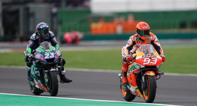 Bastianini Bangga Salip 'Bos MotoGP' Marquez untuk Podium