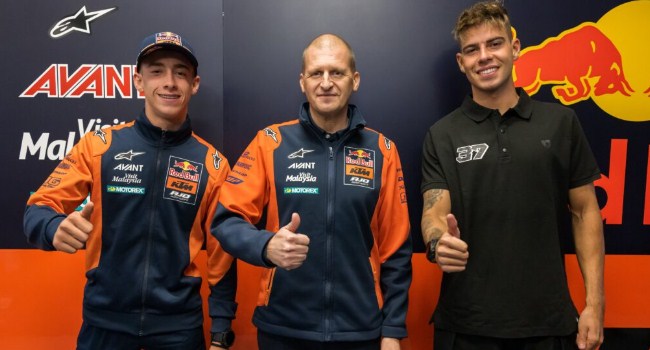 Resmi! KTM Ajo Duetkan Acosta-Fernandez Moto2 2022