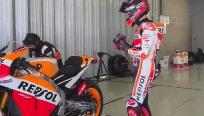 Privat Test Marquez di Portimao Langgar Aturan MotoGP?