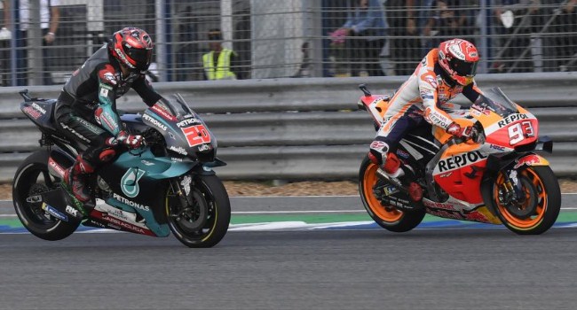 Quartararo Tak Sabar Tantang Marquez Duel Lagi