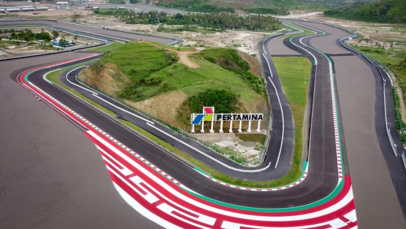 Petugas MotoGP Nilai Mandalika Sirkuit Mengalir, Jahat dan Ngegas Miring Gila-gilaan