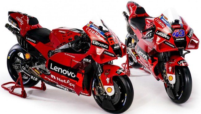 Resmi! Livery Ducati Lenovo MotoGP 2022