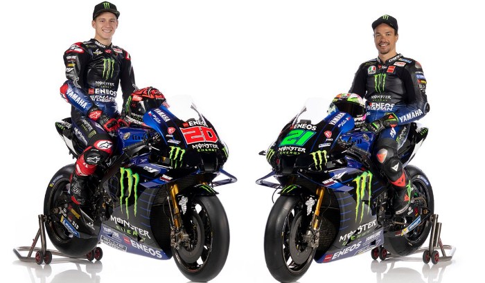 Resmi! Livery Monster Energy Yamaha MotoGP 2022