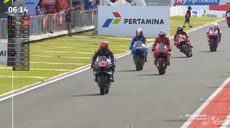 Hasil Kualifikasi MotoGP Indonesia 2022