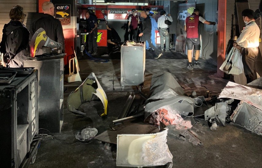 MotoGP Jepang: Paddock Sirkuit Motegi Terbakar, Tim Marc VDS Terdampak