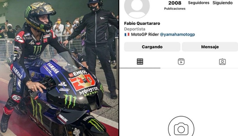 Instagram Fabio Quartararo Mendadak Hilang, Ini Penyebabnya?