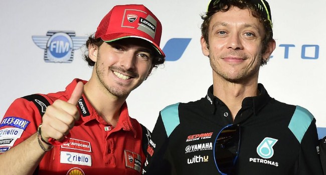 Bagnaia: Tak Akan Ada Pembalap Sehebat Valentino Rossi