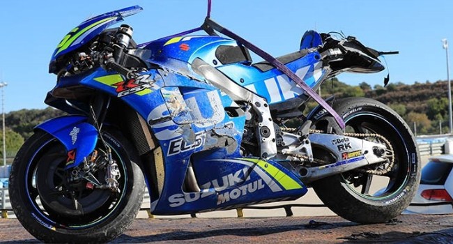 Ini Alasan Motor MotoGP Suzuki GSX-RR Berakhir di Tempat Barang Rongsokan