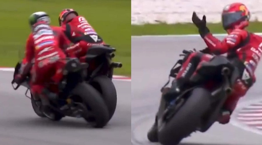 Nyaris Tabrakan, Bagnaia vs Pol Memanas di Tes Sepang