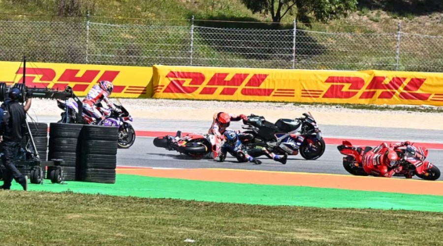 MotoGP Portugal: Kejanggalan Long Lap Penalty Ganda, Marquez Bisa Lolos Hukuman