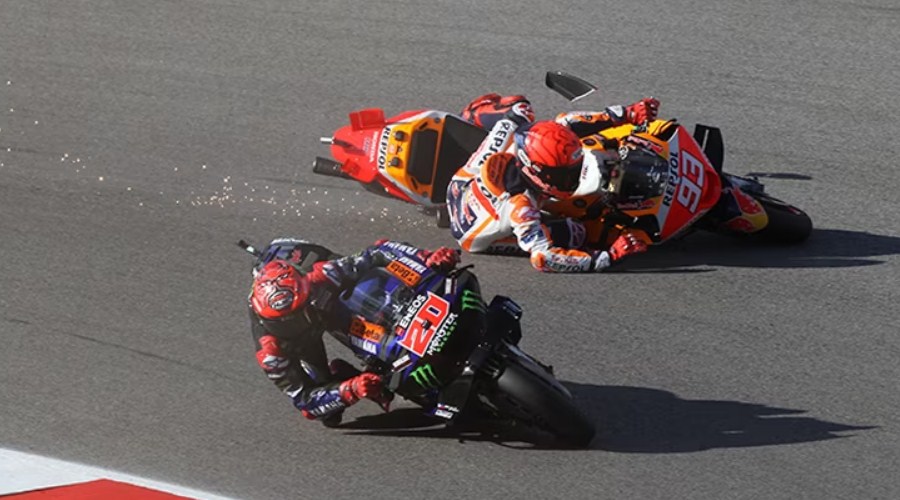 Motor Belum Kencang Marquez Hanya Bisa Manfaatkan Slipstream Lawan –