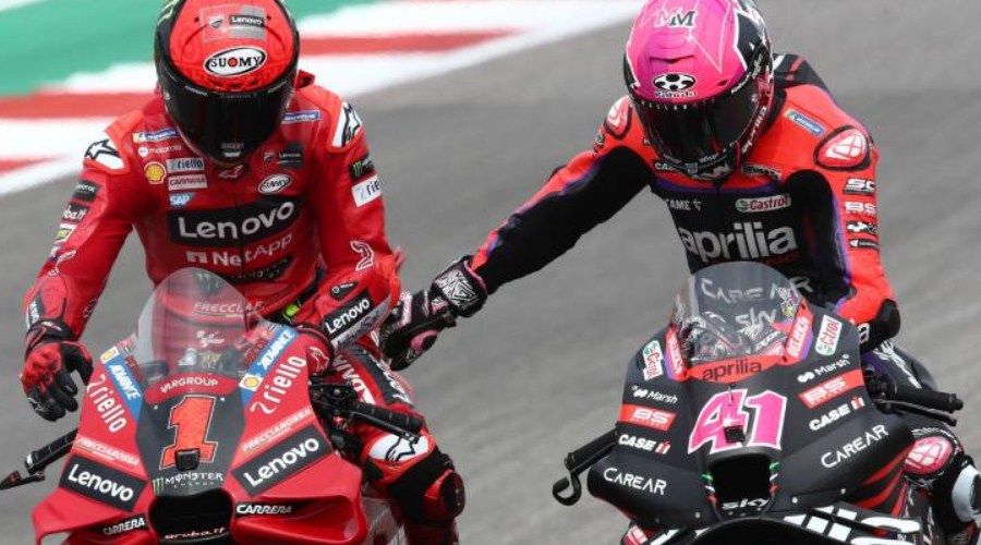 MotoGP: Bos Aprilia vs Bos Ducati Bentrok Gara-gara Jumlah Motor