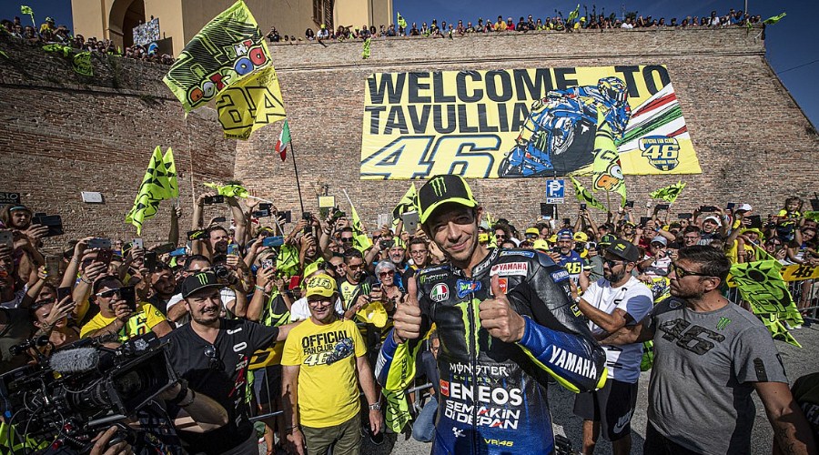 Resmi! Valentino Rossi Ditunjuk Sebagai Pemegang Kunci Kota Tavullia