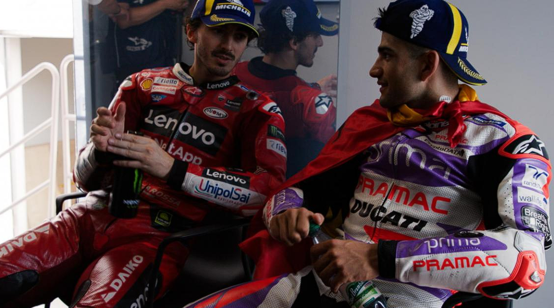 Suppo Harap Ducati Tak Terapkan Team Order Bagnaia vs Martin