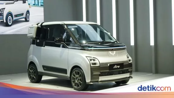 modifikasi wuling air ev mejeng di pameran iims 2023 1 169