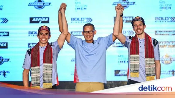 kemenparekraf perkenalkan tim motogp gresini racing 169