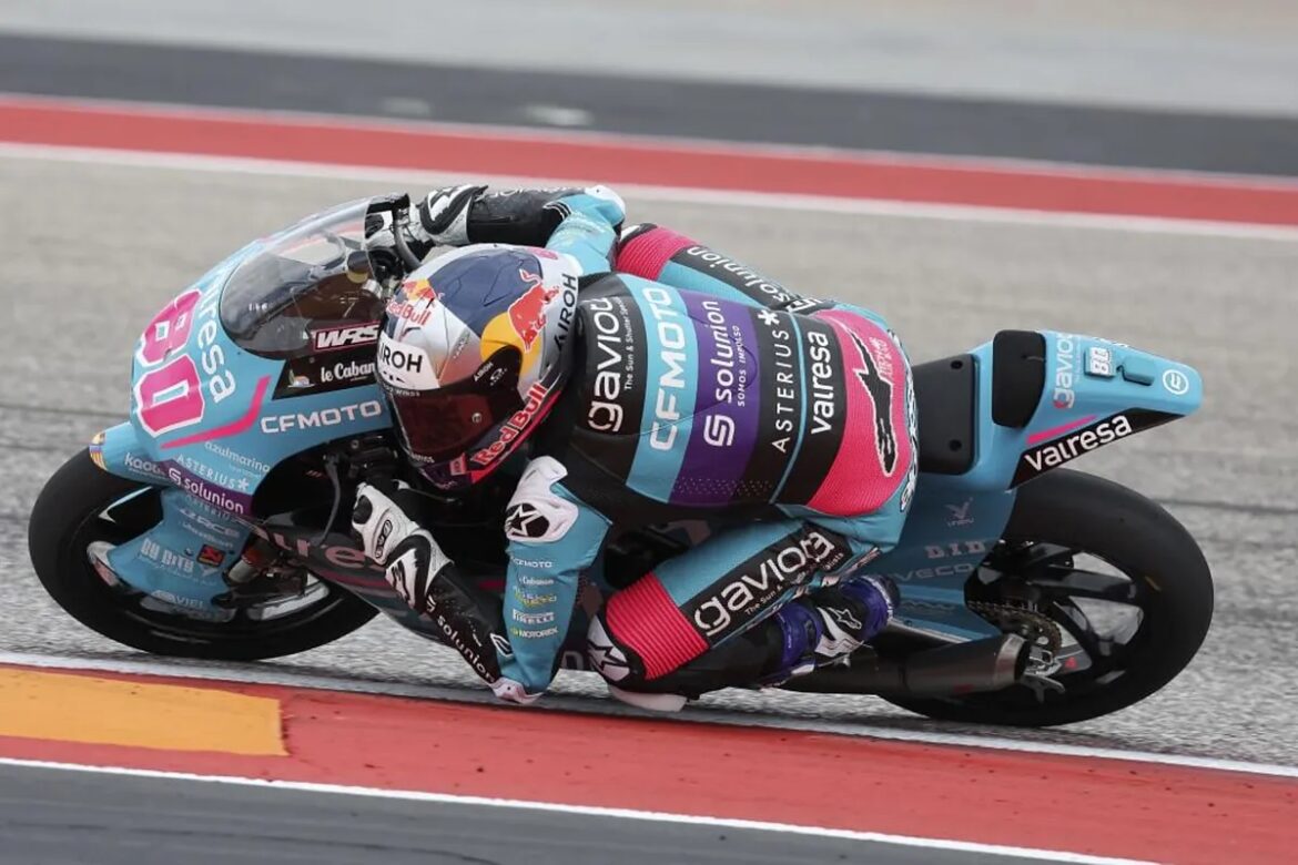 David Alonso Dominasi di Moto3 Austin