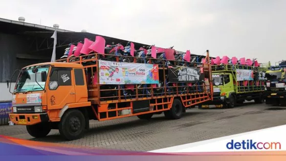 honda berangkatkan 1109 motor pemudik 2 169