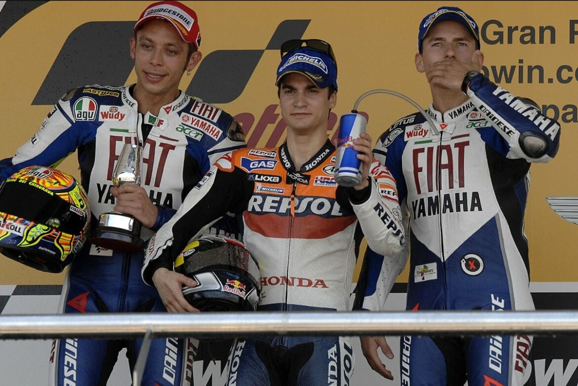 pedrosa lorenzo y rossi en jer