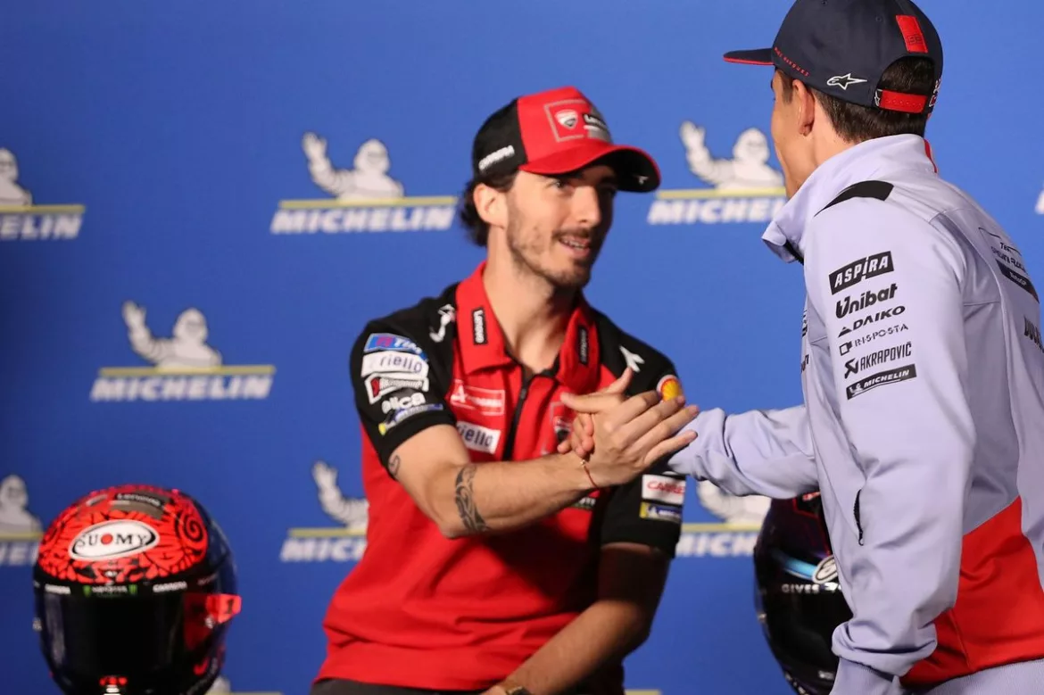 franceso bagnaia marc marquez