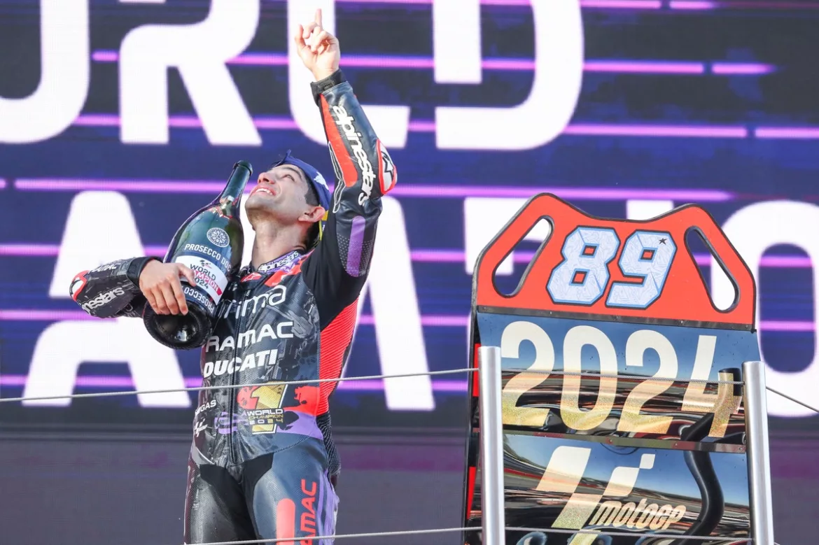 Bagnaia Menang di Barcelona Martin Raih Gelar Juara Dunia